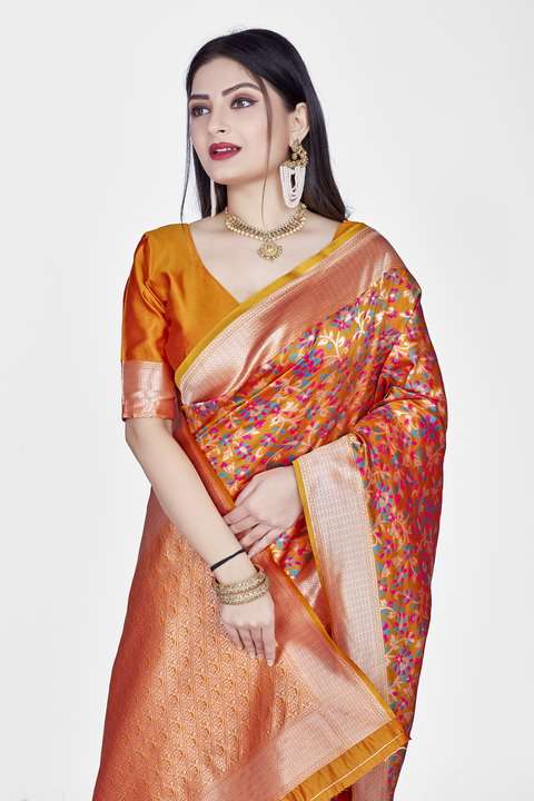 PANKHURI - Premium Meena Work Banarasi Silk Collection 
