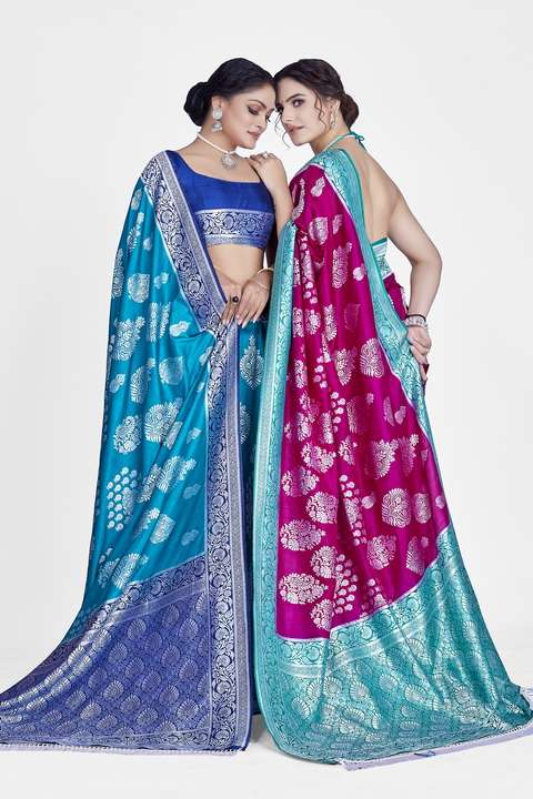 Platinum Silk - Royal Look Makhmali Silk Collection 